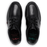 Kickers Reasan Lace Leather Junior Shoes Kickers